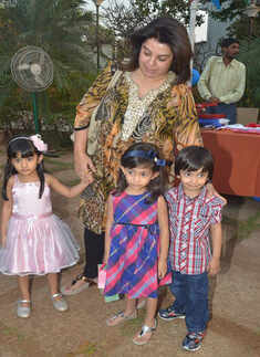 Manoj Bajpai's daughter's b'day party