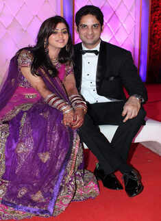 Vikas Kalantri's wedding reception