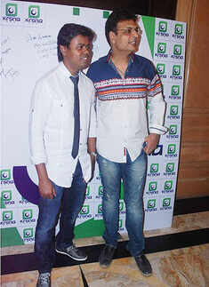 Celebs @ singer Krsna's party