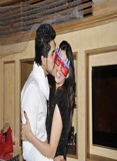 Kishwar Merchant's b'day party