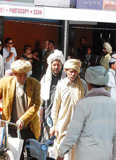 On the sets: Brad Pitt's film in Chandigarh