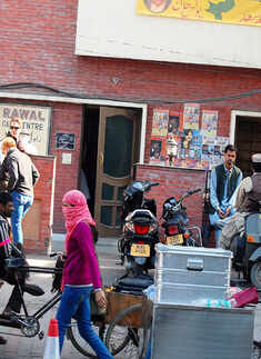 On the sets: Brad Pitt's film in Chandigarh