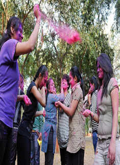 Holi celebrations