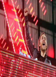 David Guetta performs at Palace grounds