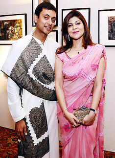 FN Souza's painting exhibition