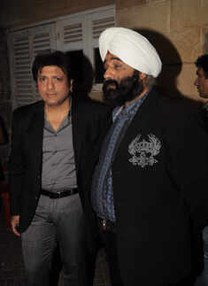 Govinda @ Bobby Duggal's party