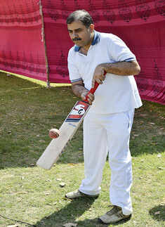 Friendly cricket match