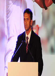 Rahul Dravid's felicitation function