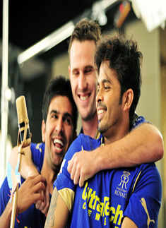 Rajasthan Royals' ad-shoot