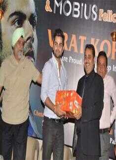 Virat Kohli @ Samrat hotel
