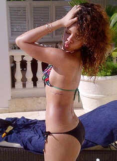 Is Rihanna a fan of porn website?