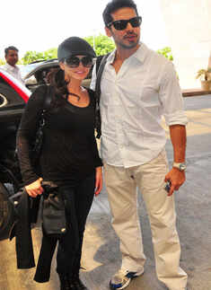 Sunny & Dino's photo shoot