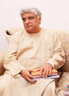 Javed Akhtar's photo shoot