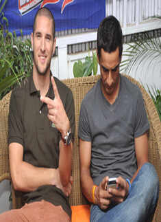 Ashish Nehra's Pune Warriors party