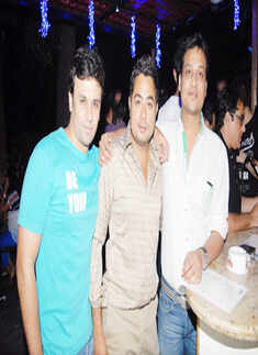 'Absolut' vodka night party