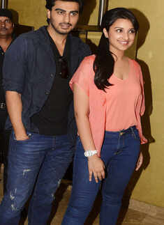 Parineeti, Arjun promote 'Ishaqzaade'