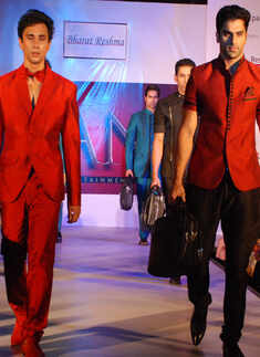 Bharat-Reshma's fashion show