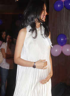 Would-be-mothers walk the ramp