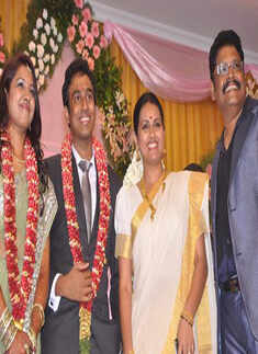 KS Ravi Kumar's daughter's reception