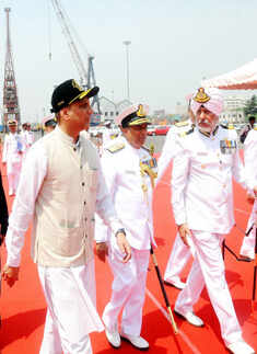 Commissioning ceremony of Rajtarang