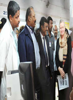 US ambassador Nancy J Powell visits India