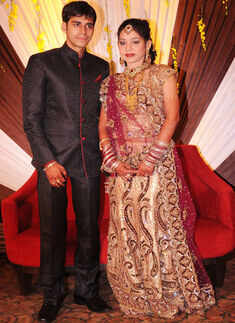 Avinash & Megha's wedding reception