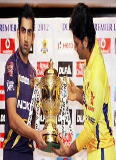 Dhoni, Gautam at a press conference