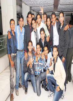 Radhikatai Pandav College's farewell bash