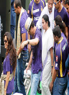 KKR celebrates IPL success at Eden Gardens