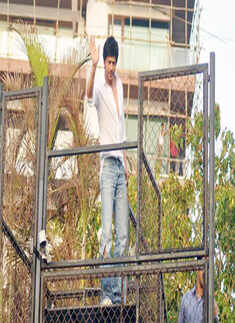 SRK's press meet afer IPL win