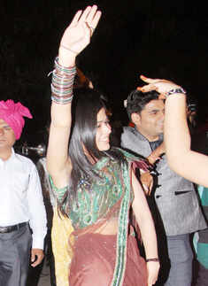 Kapil & Sapna's reception party