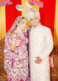 Kapil & Sapna's reception party