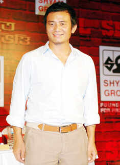 Baichung Bhutia at an event