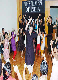 Dance workshop by TOI