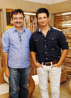 Sharman, Raju Hirani @ TOI