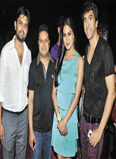 Veena Malik at a fashion do