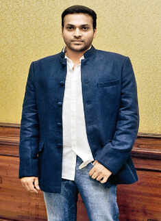 Ayushmann at a fashion show