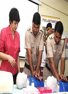 Disaster management training for Police