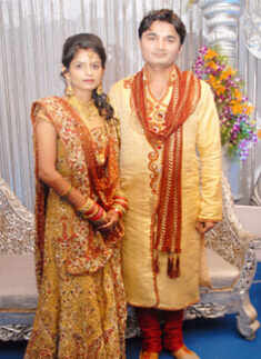 Swapnil, Pooja Dixit wedding reception