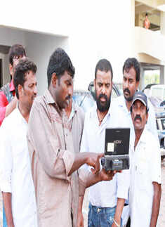 On the sets: 'Aadhi Baghavan'