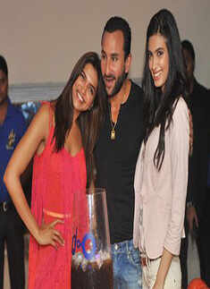 Deepika, Saif and Diana