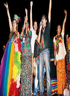 LGBT community gathering