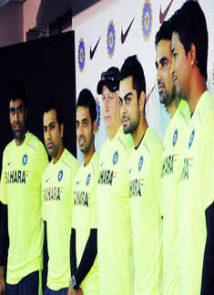 Team India's new training jersey unveiled