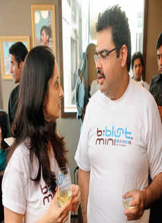 Adhuna @ b:blunt salon launch
