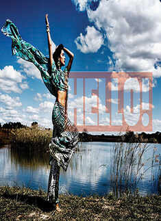 Lisa Haydon's photoshoot for 'Hello'