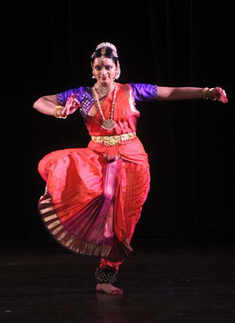 Dance performance @ Chinmaya Mission