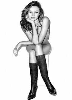 Miranda Kerr bares it all!