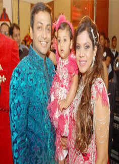 Ananya Tayal's 1st birthday bash