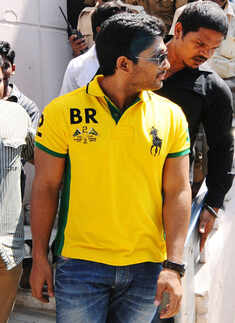 Allu Arjun @ film promotion