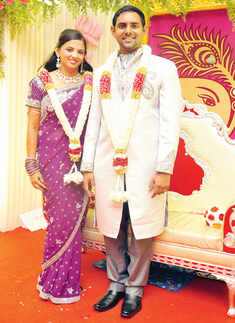 Vidya & Arunraj's reception bash
